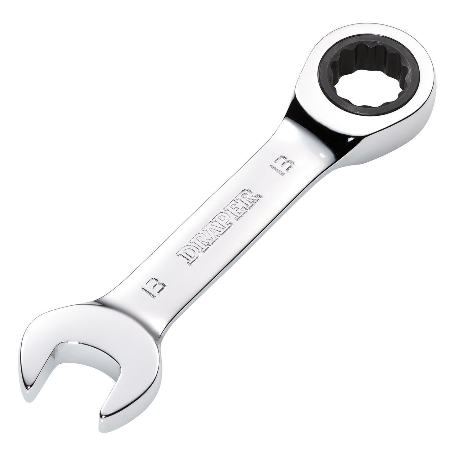 13MM STUBBY RATCHETING SPANNER