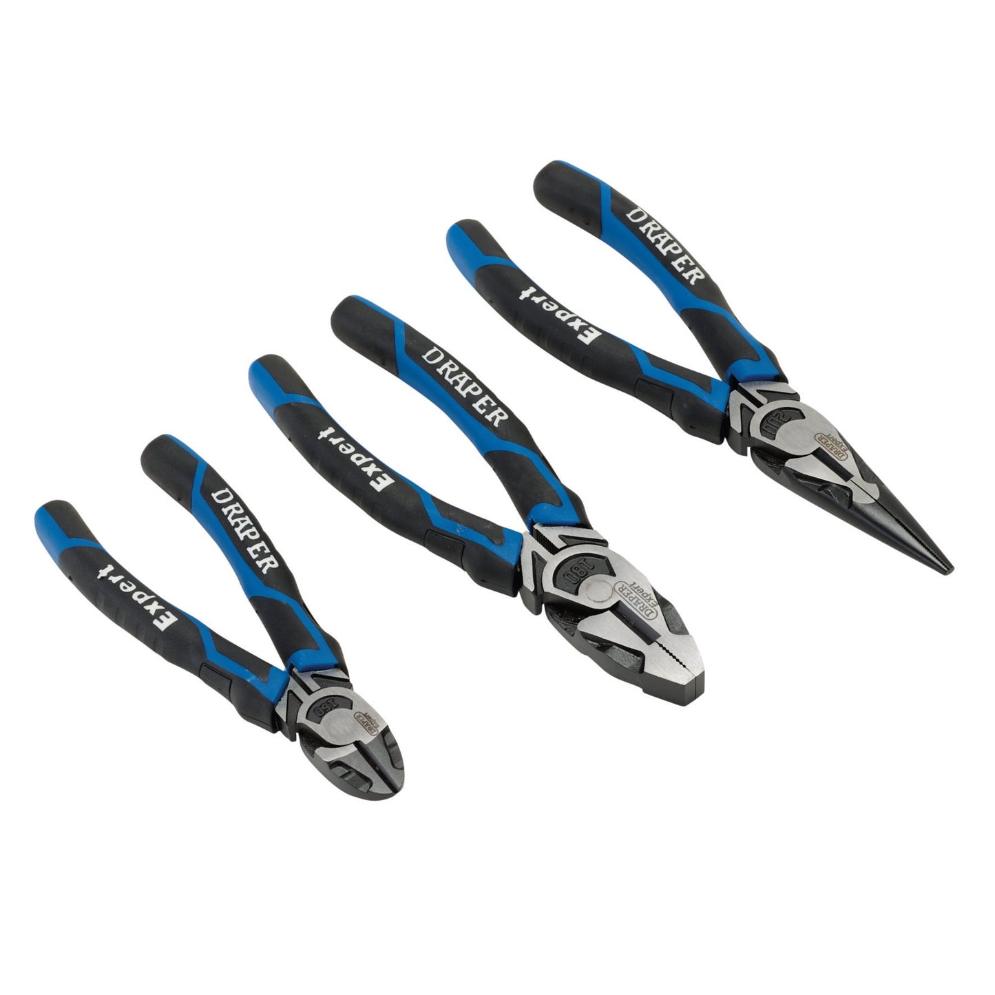 3PC.HD PLIER SET - BLUE