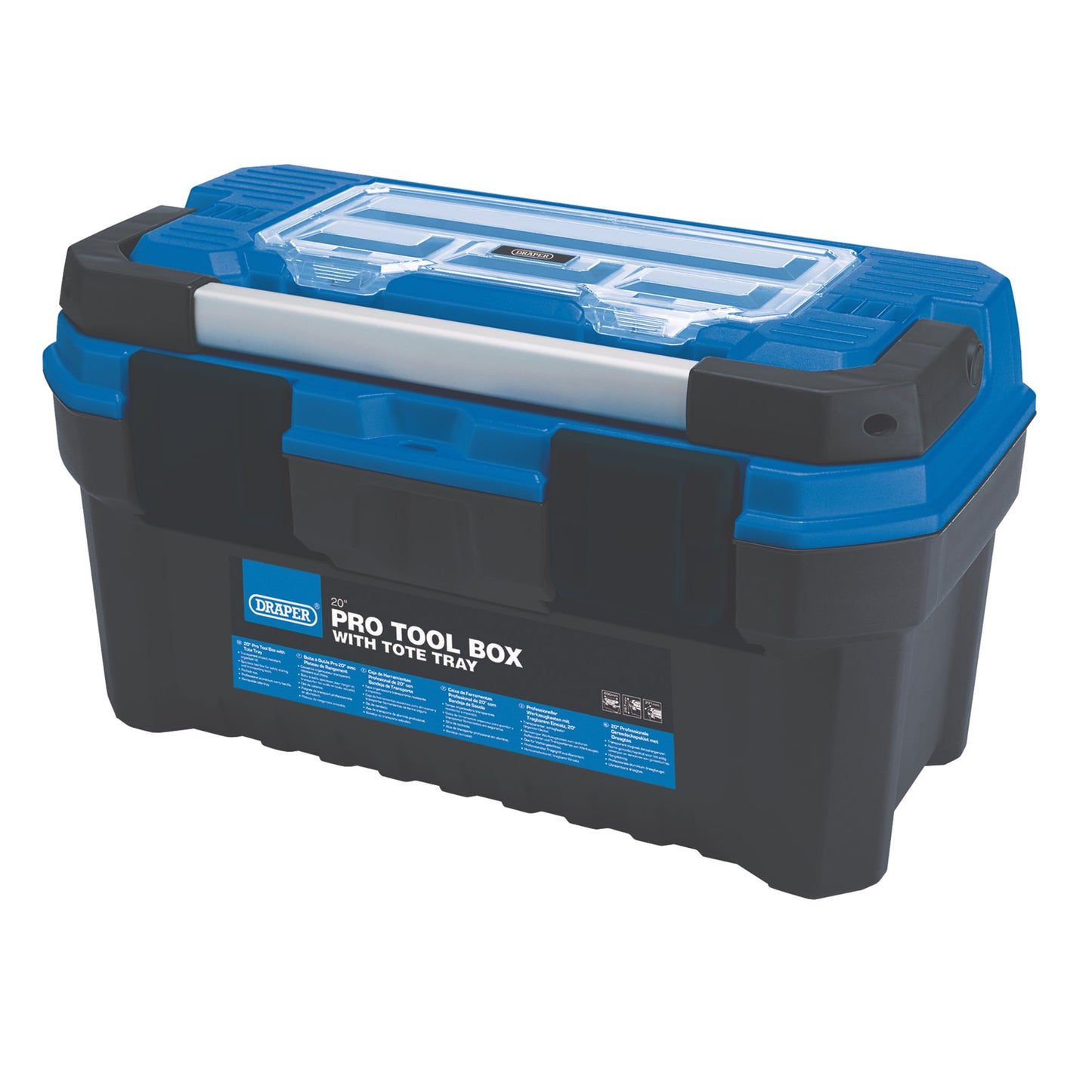 20" BLUE TOOLBOX W/ TOTE