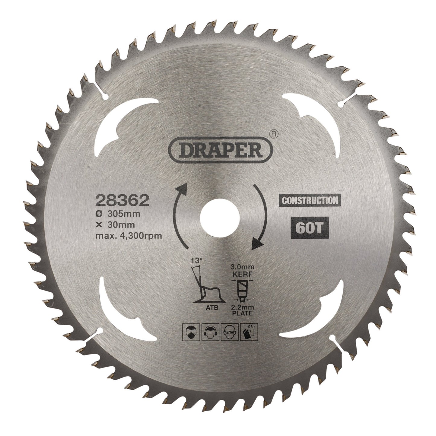 TCT SAW BLADE 305MM 60T CONS