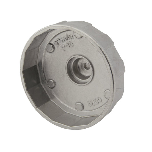 OIL FILTER SOCKET 92MM 15F