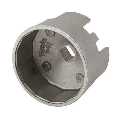 OIL FILTER SOCKET 74MM 14F