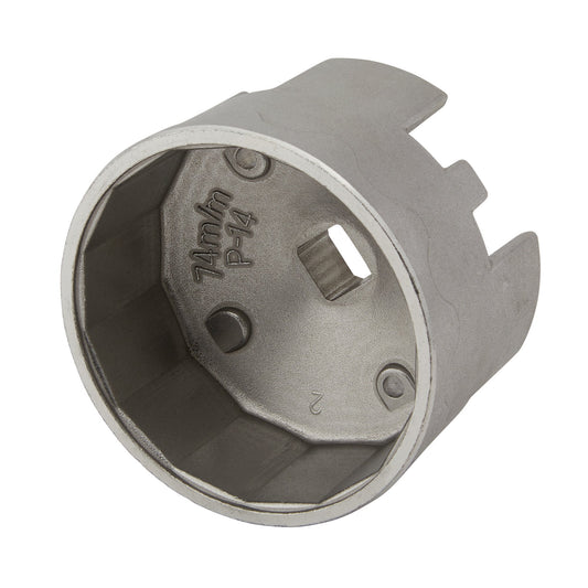 OIL FILTER SOCKET 74MM 14F