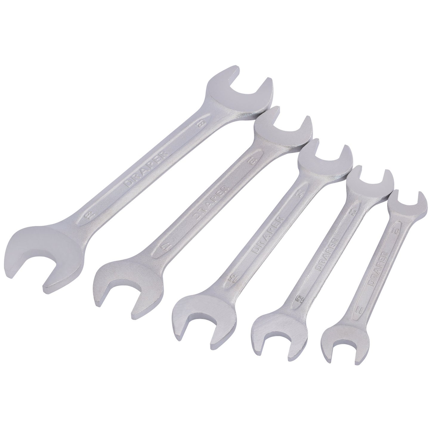 5PC OPEN ENDED SPANNER SET MM