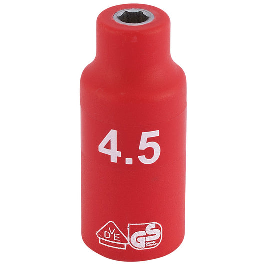 4.5MM VDE 1/4" INSUL. SOCKET