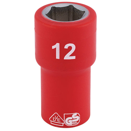 12MM VDE 1/4" INSUL. SOCKET