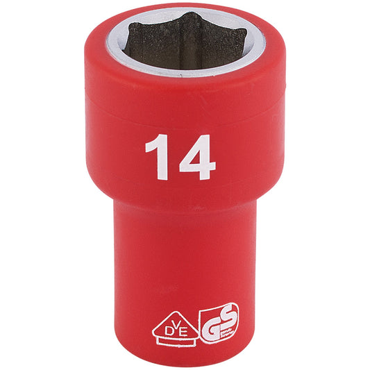 14MM VDE 1/4" INSUL. SOCKET