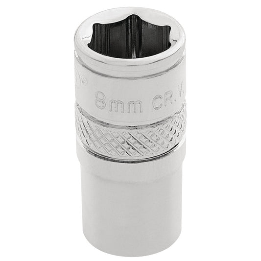 8MM HEX SOCKET 1/4  DR-PCKD