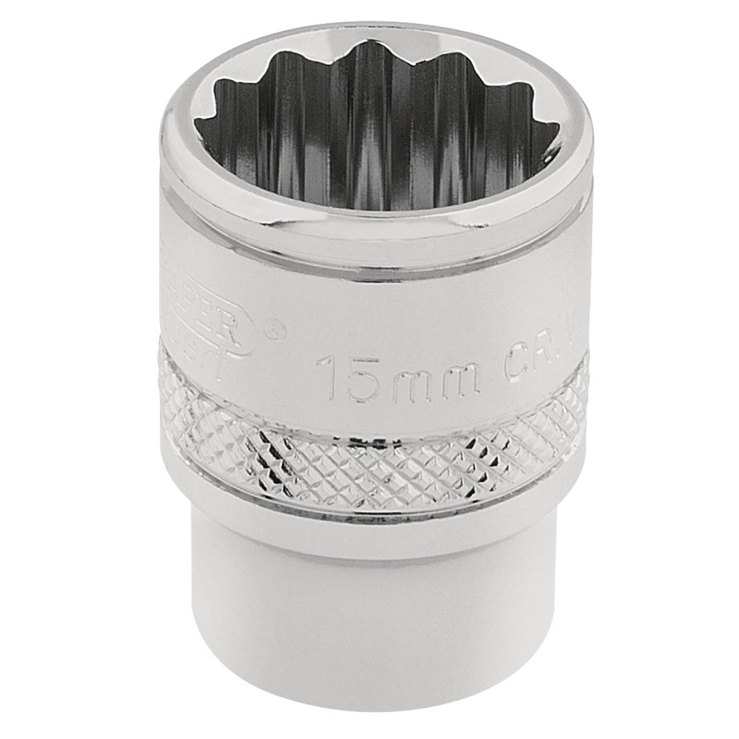 15MM 12POINT SOCKET 3/8DR-PCKD