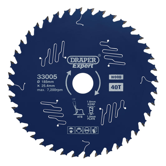 TCT SAW BLADE 185MM 40T