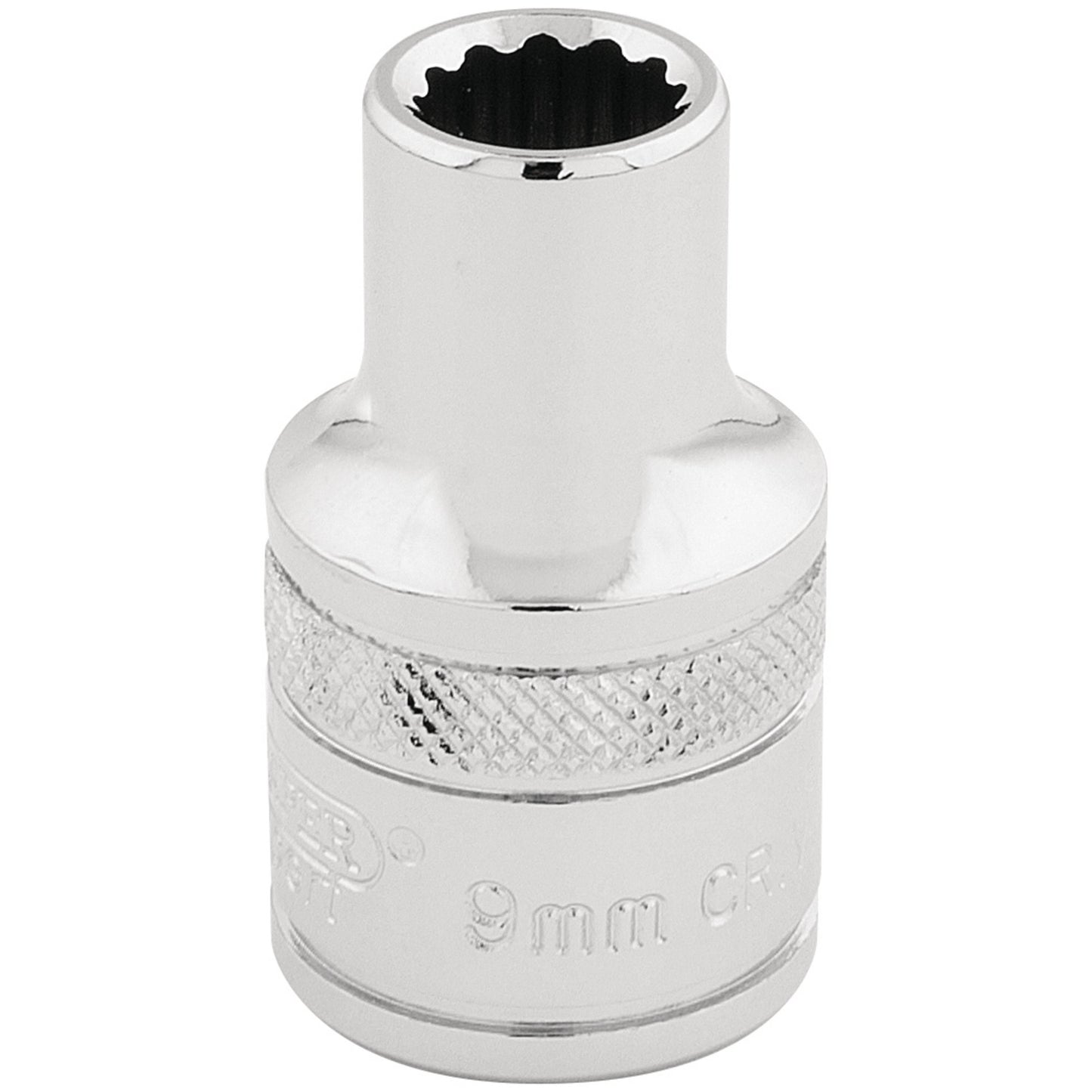9MM 12PT SOCKET 1/2DR PCKD