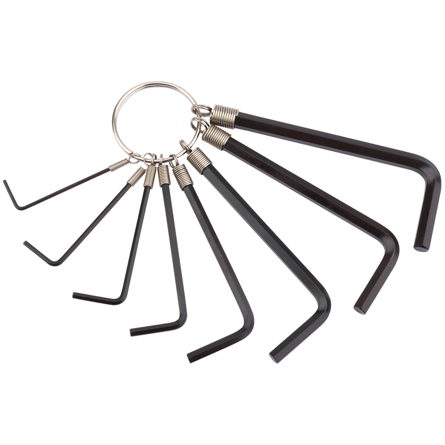 MM HEXAGON KEY SET ON RING 8PC