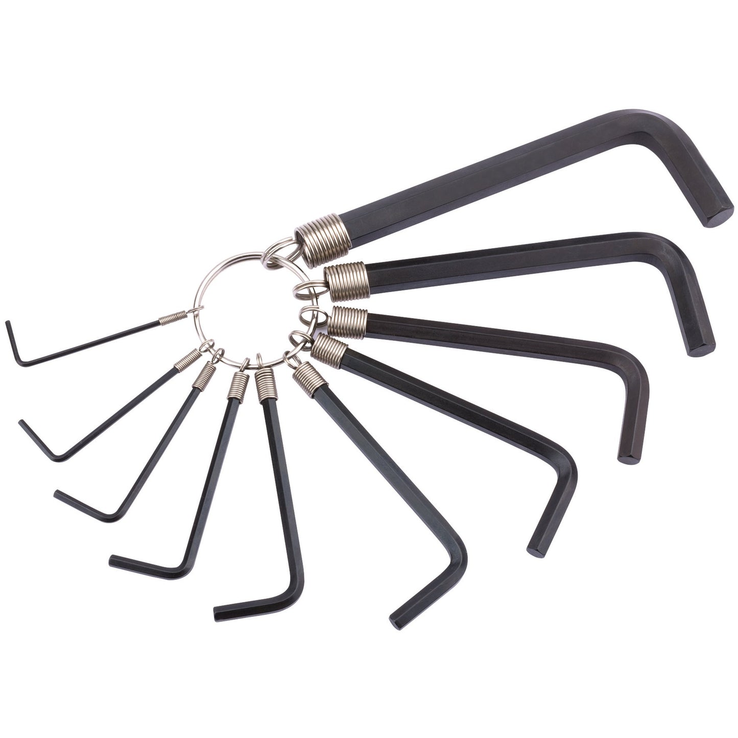 AF HEX KEY SET ON RING 10PC