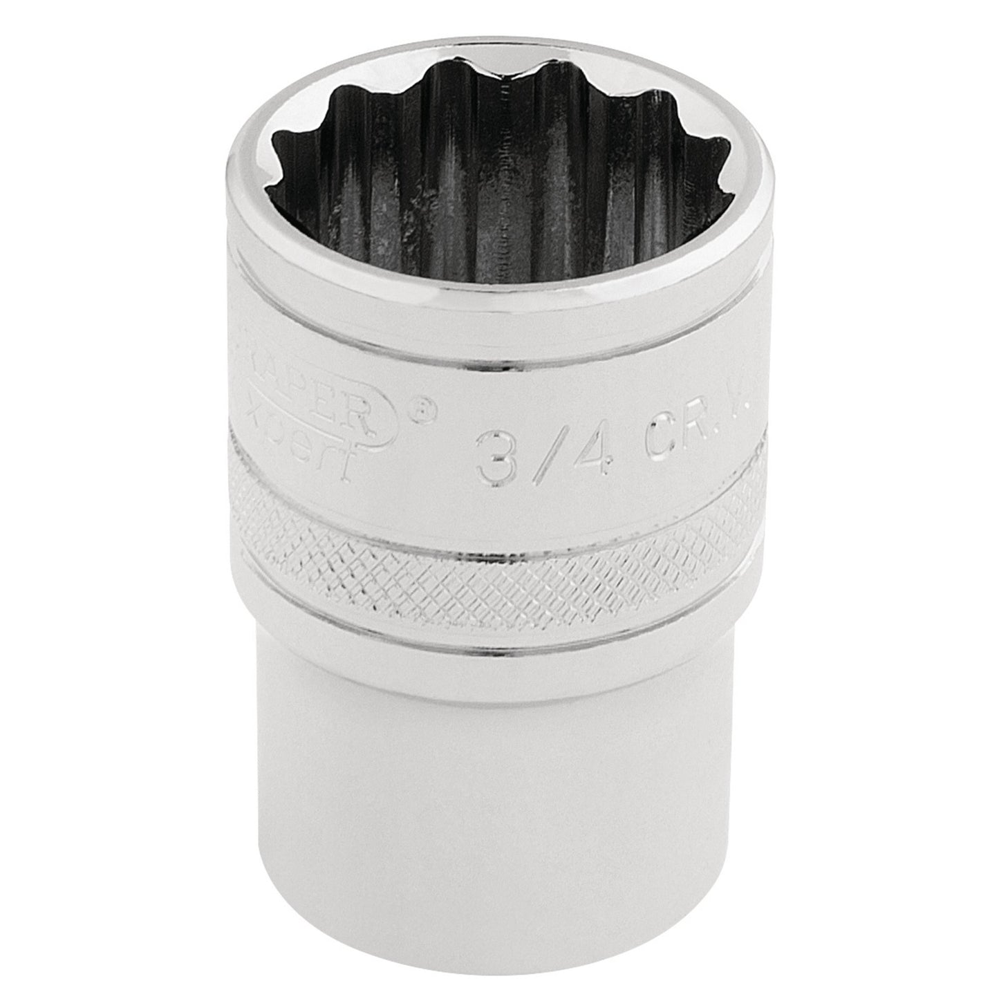 3/4"AF 12PT SOCKET 1/2DR PCKD