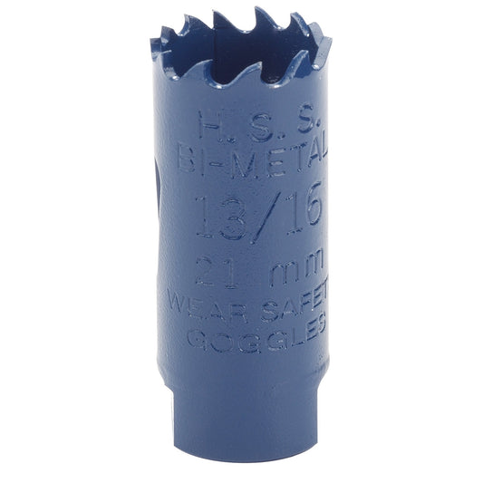 HSS BI-METAL HOLE SAW 21MM