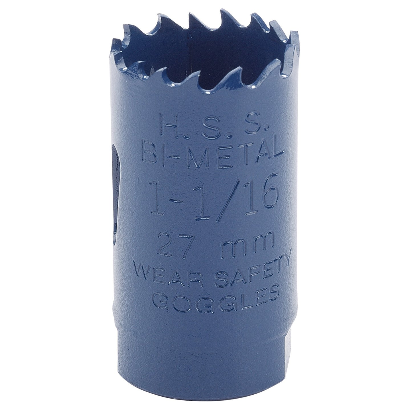 HSS BI-METAL HOLE SAW 27MM