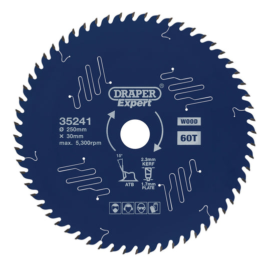 TCT SAW BLADE 250MM 60T