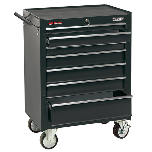 7 DRAWER ROLLER CAB - BLACK