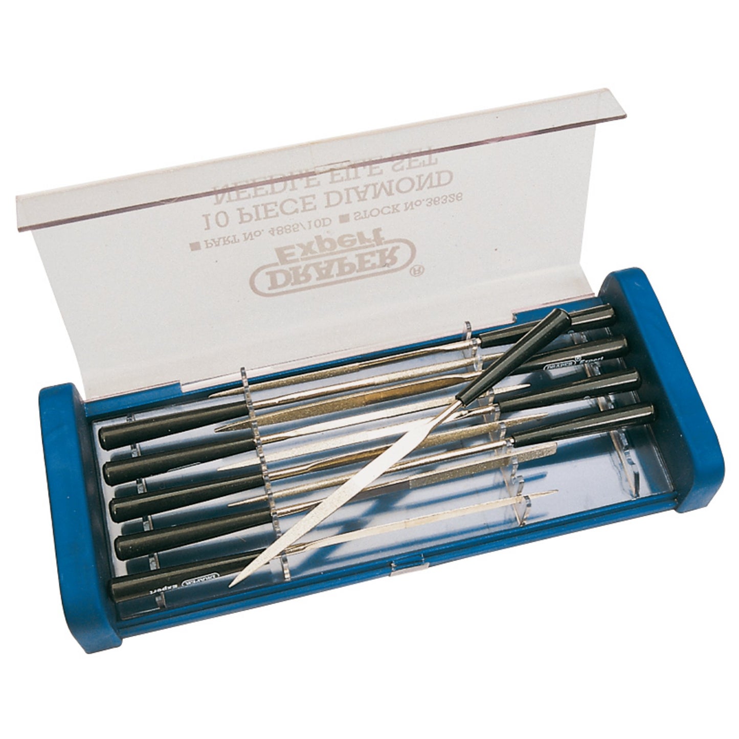 10 PC DIAMOND NEEDLE FILE SET