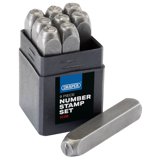 0-9 NUMBER STAMP SET 1/4"