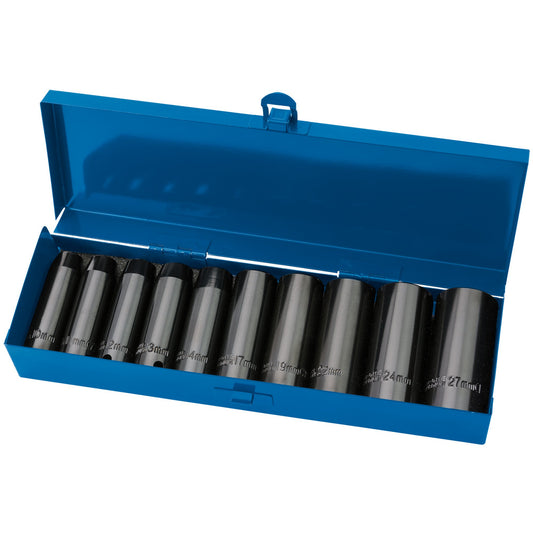 10PC DEEP IMPACT SOCKET SET