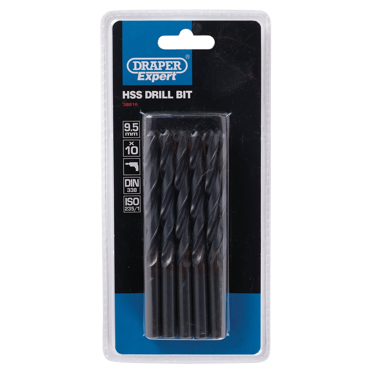 9.5MM HSS TWIST DRILL BOX 10