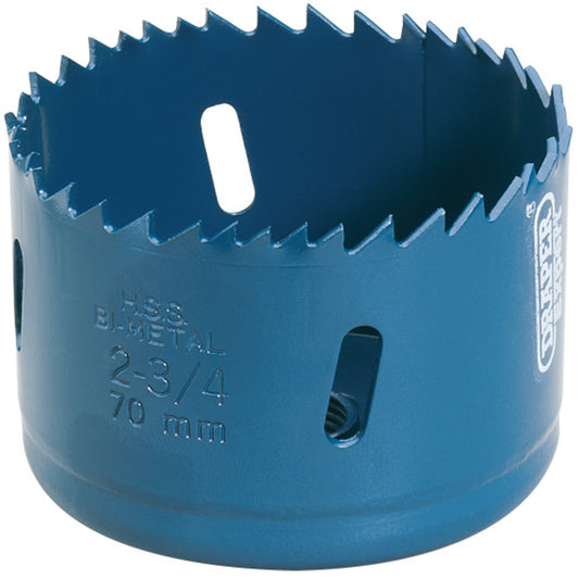 HSS BI-METAL HOLE SAW 70MM