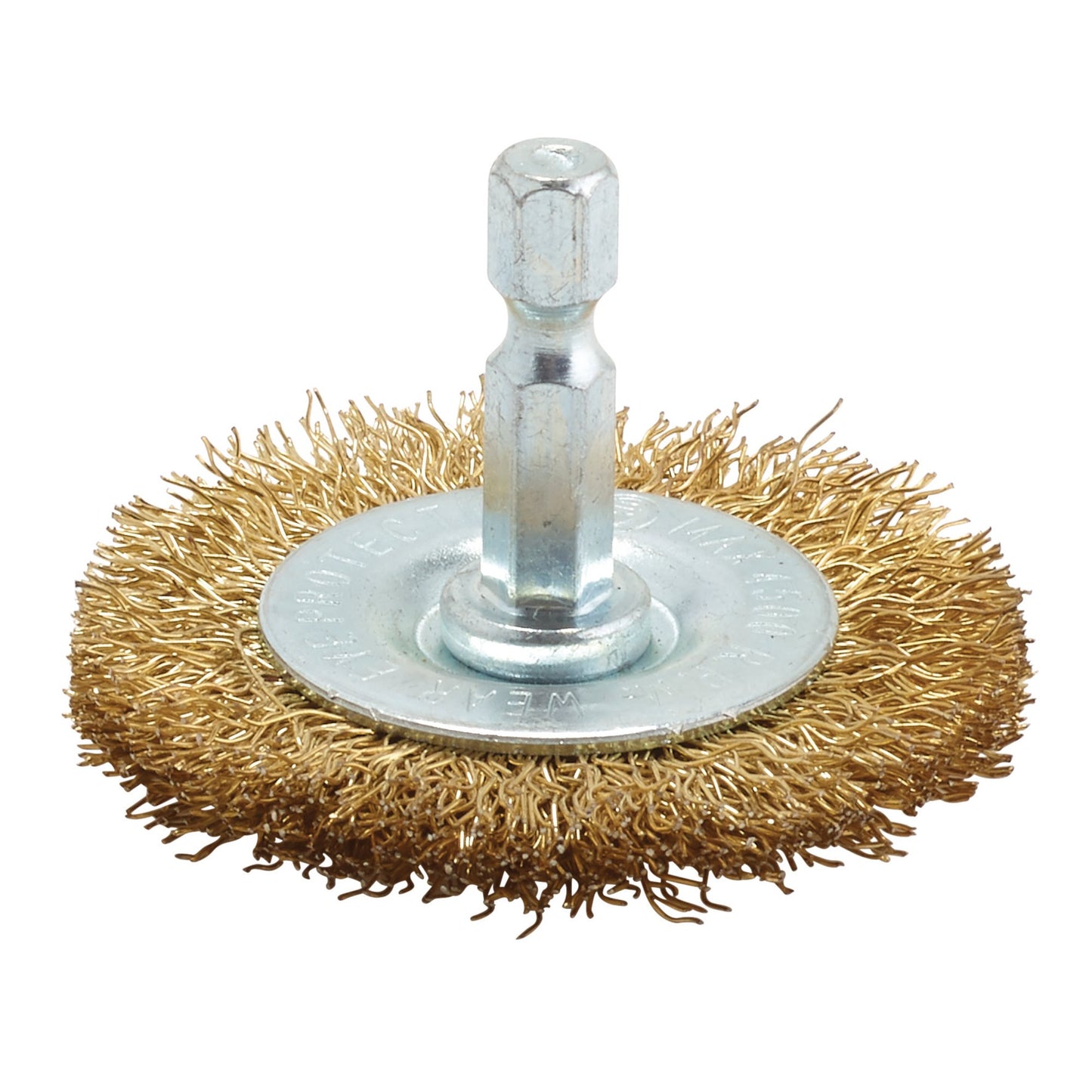 BRASSED WIRE WHEEL 50MM