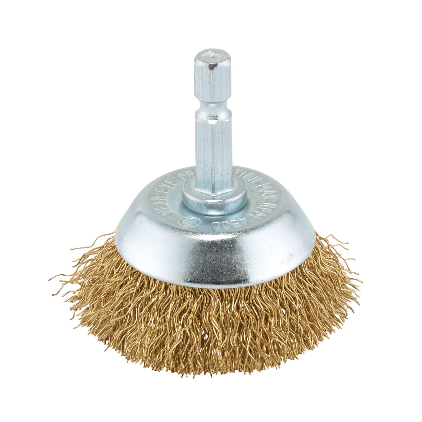 BRASSED WIRE CUP BRUSH 40MM