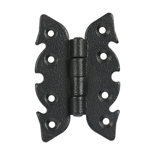 Pair of Butterfly Hinges - Antique Black