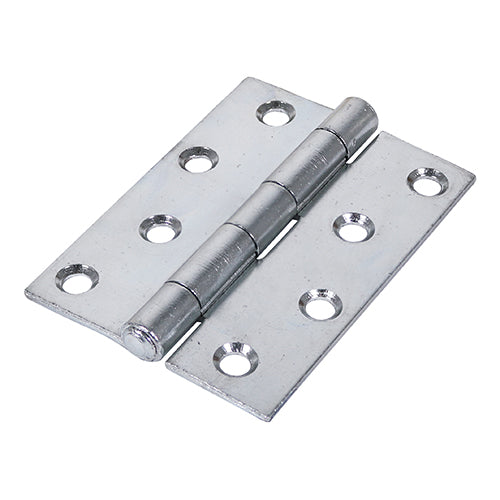 Strong Steel Plain Butt Hinge (451) - Zinc