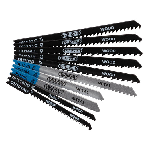 10PC J/S BLADE SET U SHANK