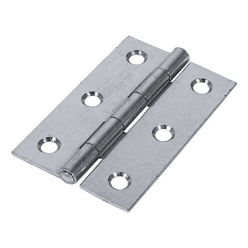 Plain Butt Hinges - Fixed Pin (1838) - Zinc