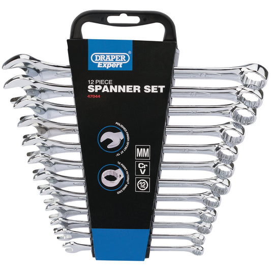 COMB.SPANNER SET-12PC.(8-19MM)
