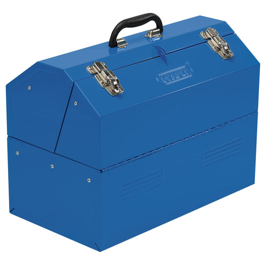 BARN TYPE TOOLBOX WITH TRAY