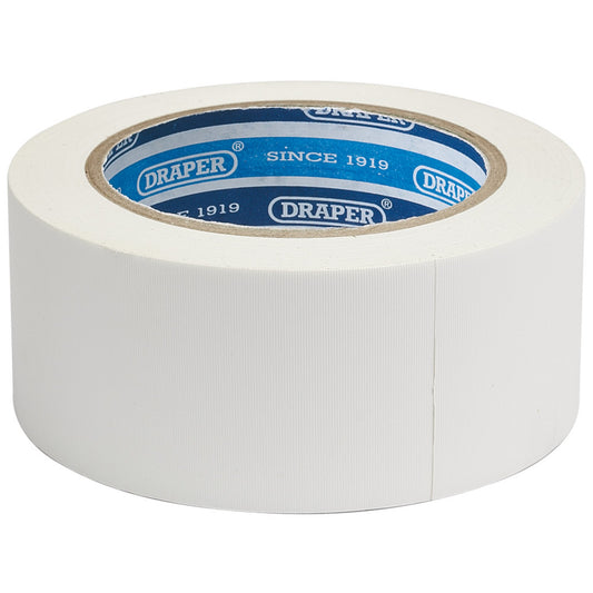 WHITE DUCT TAPE 30M X 50MM