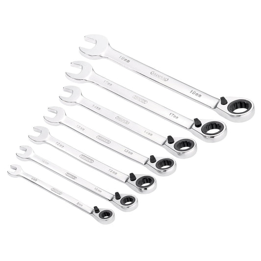 7PC REV. RATCHING SPANNER SET