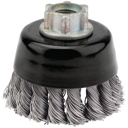 60MM TWIST KNOT CUP BRUSH M14