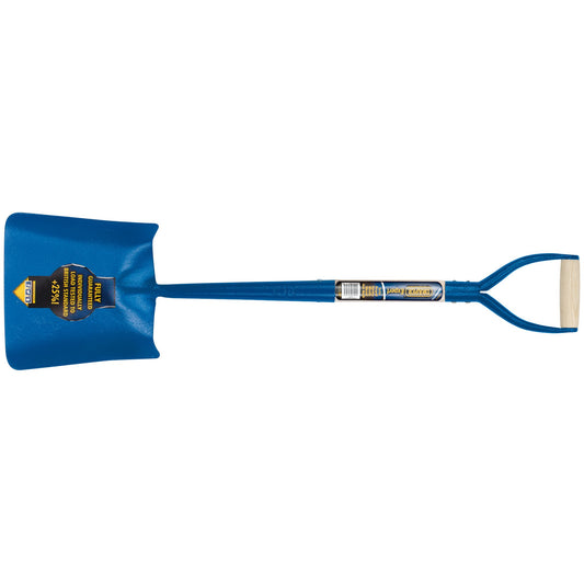 WOODEN MYD SQUARE MOUTH SHOVEL