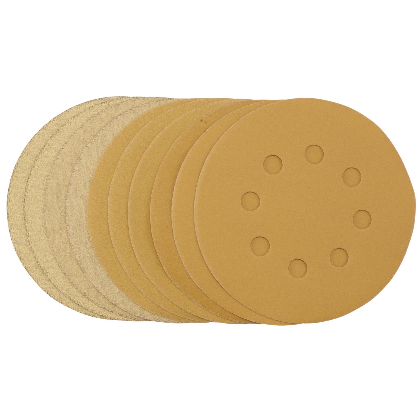 125MM GOLD SANDING DISC ASSRT