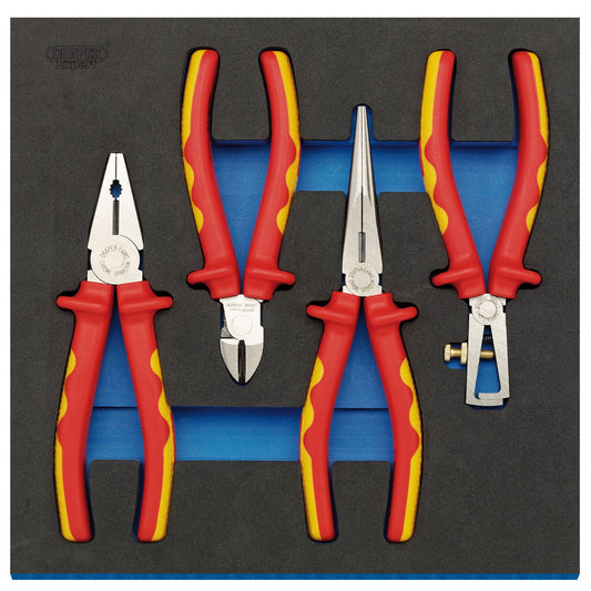 4PC VDE PLIER SET