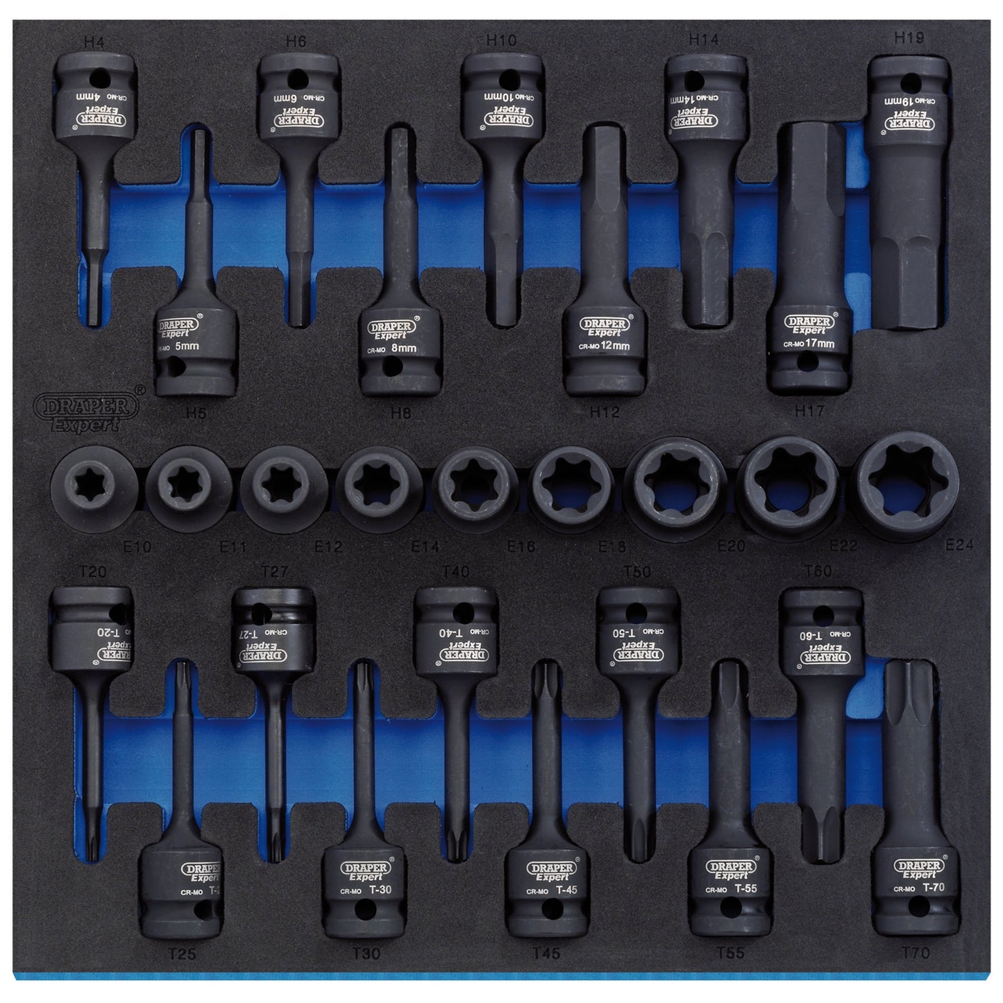 28PC IMPACT TX BIT &SOCKET SET