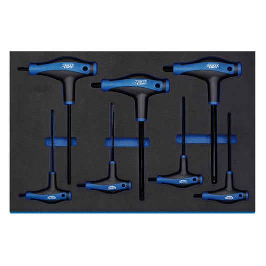 7PC T HANDLE HEX KEY SET