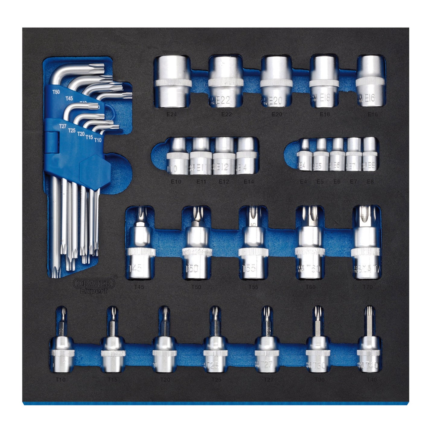 35PC TX HEX KEY AND BIT SET