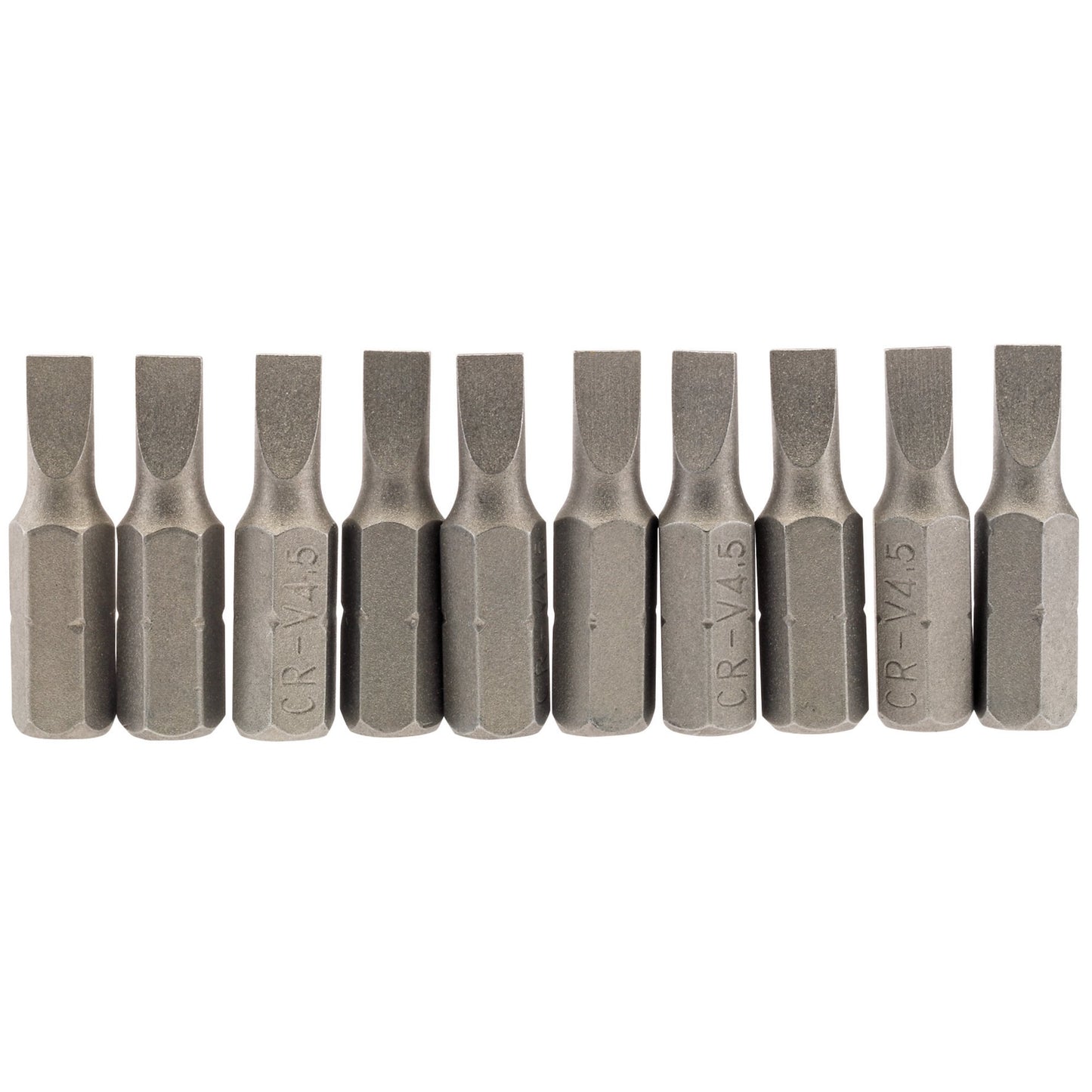 10PC 25MM 4.5MM P.SLOT.S/D BIT