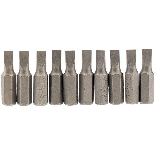 10PC 25MM 4.5MM P.SLOT.S/D BIT