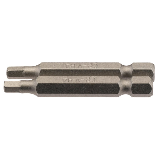 2PC 50MM 4.0MM HEX S/D BIT