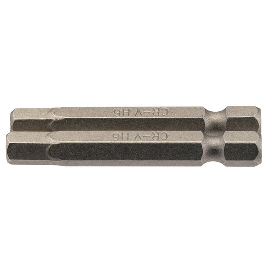 2PC 50MM 6.0MM HEX S/D BIT