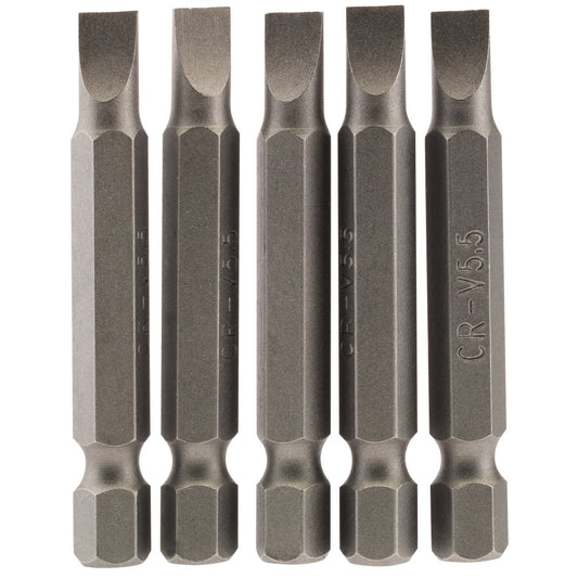 5PC 50MM 5.5MM P.SLOT.S/D BIT