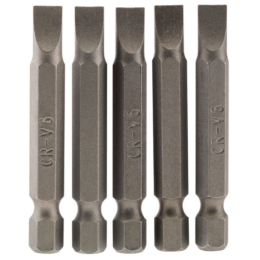 5PC 50MM 6.0MM P.SLOT.S/D BIT